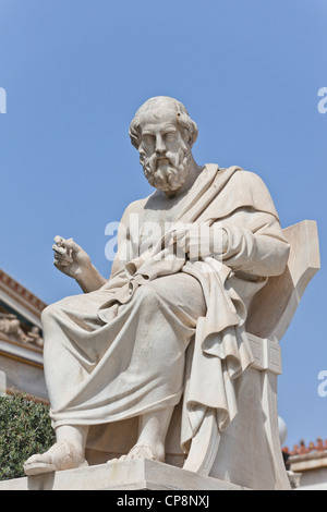 Greek ancient philosopher Platon Stock Photo