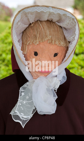 Scarecrow Festival Urchfont Village Stock Photo