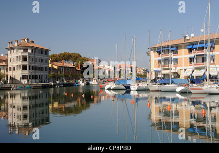 The harbour in Grado, Friuli-Venezia Giulia, Italy Stock Photo