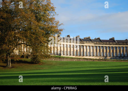 Royal Crescent in Bath Somerset UK Stock Photo
