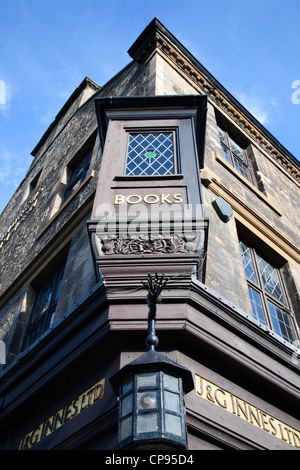 J and G Innes Stationer and Bookshop on South Street St Andrews Fife Scotland Stock Photo