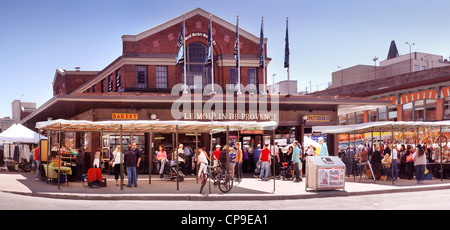 By Ward Market panoramic view. Ottawa, Ontario, Canada 2012. Stock Photo