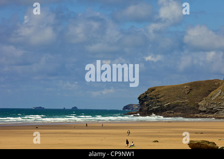 Perranporth, Cornwall, England, United Kingdom Stock Photo