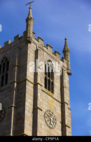 St Ia's Church, St Ives, Cornwall United Kingdom Stock Photo