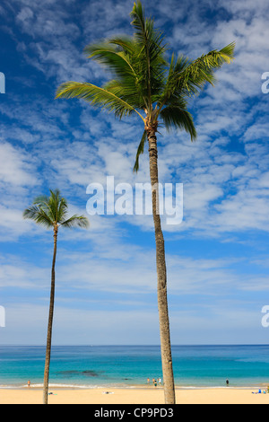 Hapuna Beach State Park - The Big Island - Hawaii Stock Photo