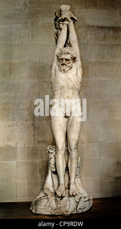 Le Supplice or the Torment of Marsyas  1 -2 Cent AD Hanging Marsyas Roman copy after Greek original 3 cent AD Stock Photo