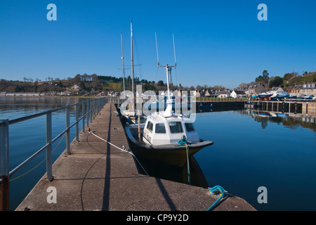 Avoch harbour, Black Isle, Inverness, Moray Firth, Highland, Scotland Stock Photo