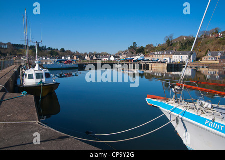 Avoch harbour, Black Isle, Inverness, Moray Firth, Highland, Scotland Stock Photo