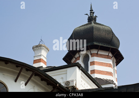 Pleven town, Detail from Svetlin Rusev Gallery, former Turkish baths, Balkans, Bulgaria Stock Photo