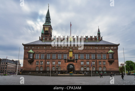 Copenhagen city Hall Stock Photo