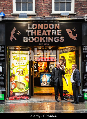 London Theatre Bookings, James Street, Covent Garden, London, England Stock Photo