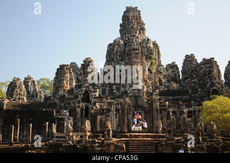 Angkor Wat, Cambodia. Monks in the temple & Vietnam set Stock Photo