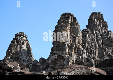 Angkor Wat, Cambodia. Monks in the temple & Vietnam set Stock Photo