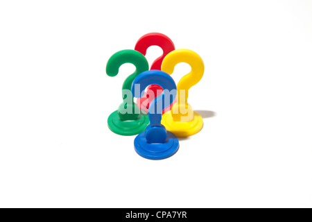 question marks Stock Photo