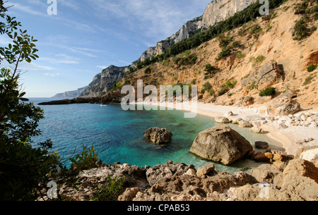 Cala Biriola,wild and solitary beach in the Baunei coast,Ogliastra ...