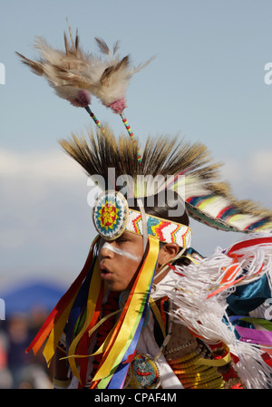 USA, Arizona, Scottsdale. Red Mountain Eagle powwow held at the Salt River Pima-Maricopa Indian Community. Stock Photo