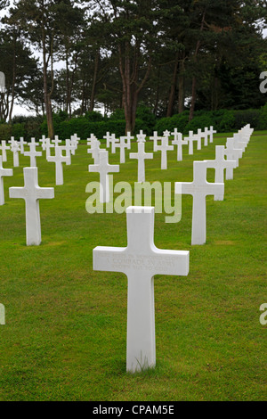 Omaha Beach, American Cemetery, France. Stock Photo