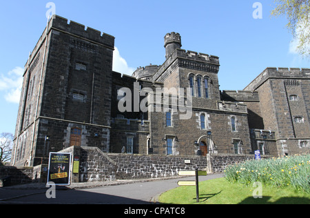 Stirling old town jail Scotland April 2012 Stock Photo