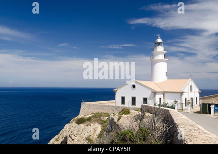 Far de Capdebera. Cala Rajada. Mallorca. Spanien. Stock Photo