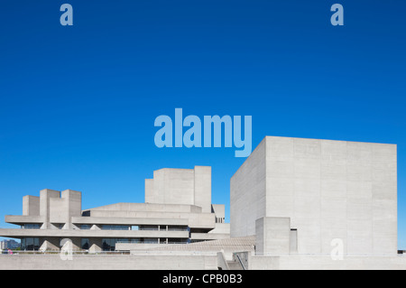 The National Theatre; South Bank; London; England Stock Photo