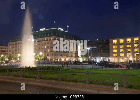 Pariser Platz with Hotel Adlon and Akademie der Kuenste, Berlin, Germany Stock Photo