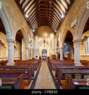 St Mary the Virgin parish church Bampton Stock Photo