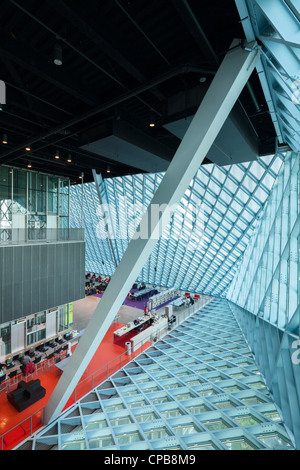 Seattle Public Library Central Stock Photo