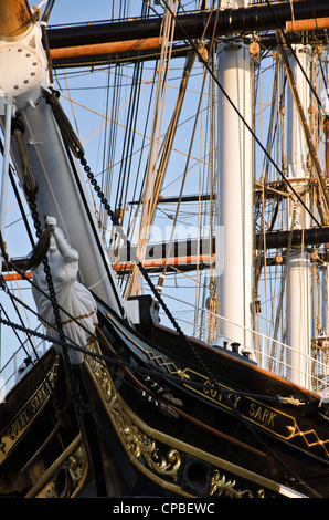 Cutty Sark reopens for public viewing - London 2012 Stock Photo