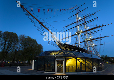 Cutty Sark reopens for public viewing - London 2012 Stock Photo