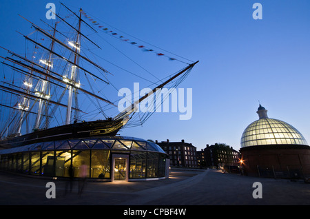 Cutty Sark reopens for public viewing - London 2012 Stock Photo