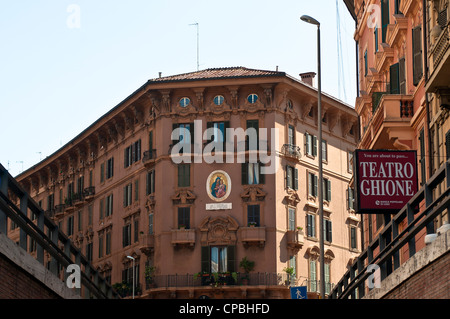 Teatro Ghione (Theater Ghione) in Rome, Italy Stock Photo