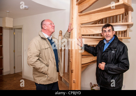 Cloughjordan Eco-village, County Tipperary Ireland Stock Photo