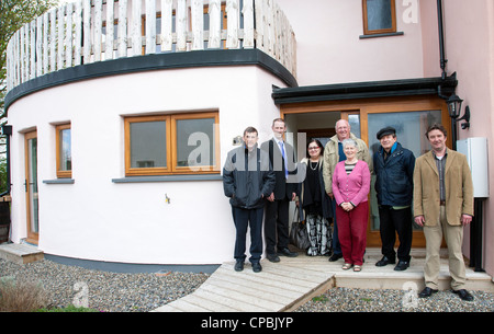 Cloughjordan Eco-village, County Tipperary Ireland Stock Photo