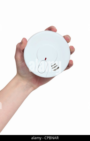 A smoke detector Stock Photo