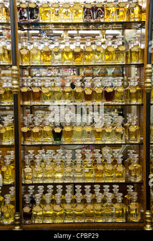 Perfumes on sale in Amman Jordan Stock Photo