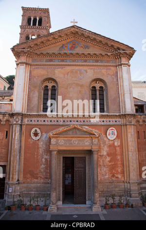 Rome - Jesus from facade of Santa Pudenziana church Stock Photo