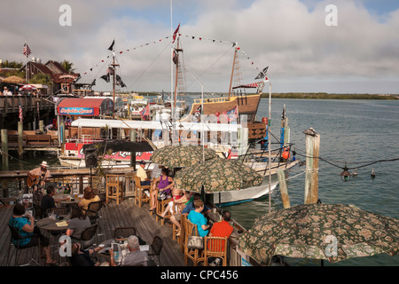 John's Pass Village, Madeira Beach, Florida Stock Photo