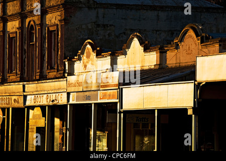 Clunes Australia  /  This is Fraser Street in Clunes,this town was where Victoria`s goldrush began in 1851. Stock Photo