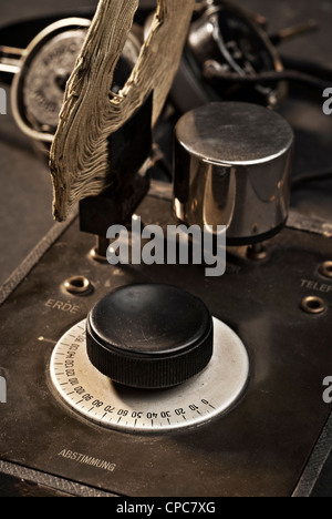 Old detector receiver. Stock Photo