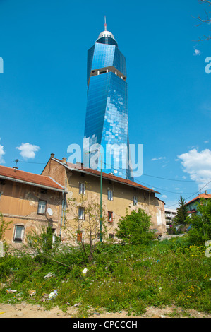 Avaz Twist Tower (2008) the highest structure in the Balkans, Sarajevo ...