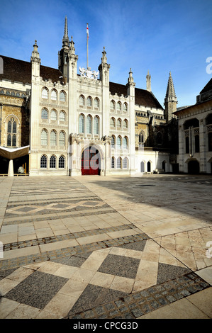 Exterior of The Guildhall, City of London Stock Photo