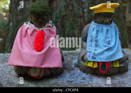 Okuno In Buddhist Cemetary, the largest in Japan. Koyasan, Honshu, Japan Stock Photo