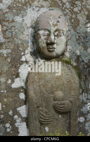 Okuno In Buddhist Cemetary, the largest in Japan. Koyasan, Honshu, Japan Stock Photo