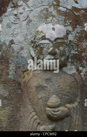 Okuno In Buddhist Cemetary, the largest in Japan. Koyasan, Honshu, Japan Stock Photo