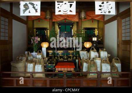 Okuno In Buddhist Cemetary, the largest in Japan. Koyasan, Honshu, Japan Stock Photo