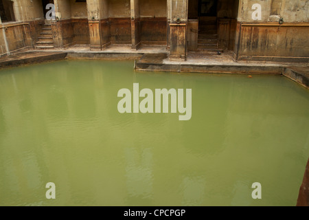 Roman Baths in Bath, England Stock Photo