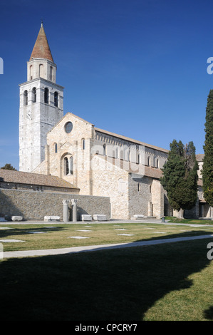 The historic basilica in Aquileia, Friuli-Venezia Giulia, Italy Stock Photo