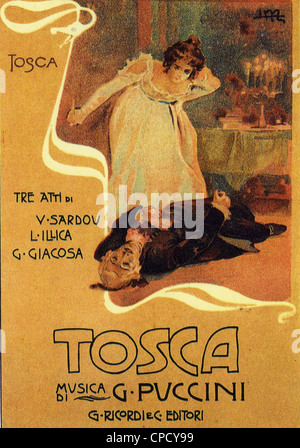 Giacomo puccini's opera, tosca hi-res stock photography and images