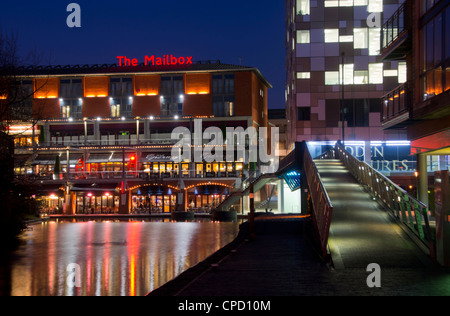 The Mailbox, Canal area, Birmingham, Midlands, England, United Kingdom, Europe Stock Photo