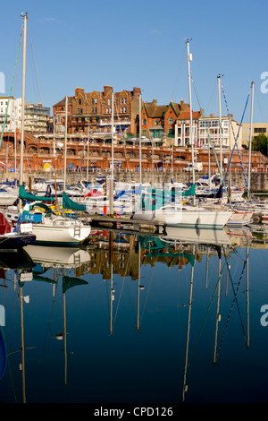 Ramsgate harbour, Thanet, Kent, England, United Kingdom, Europe Stock Photo